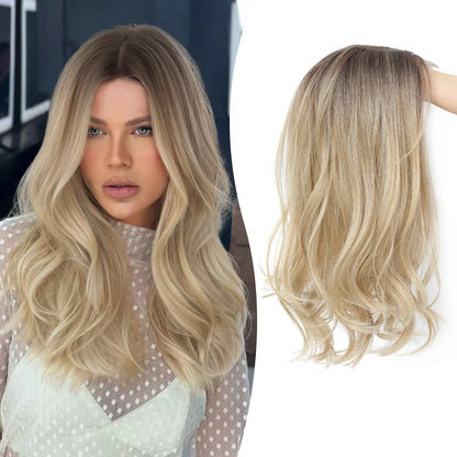 ✨2026 Loose Wavy Hair Topper – Lightweight, Seamless & Natural Scalp Look 👱‍♀️✨
