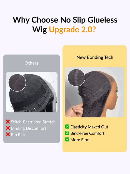 7x5 Pre Cut Sleek Straight Shoulder-Length Bob Lace Wig With Face-framing Soft Curled Ends Layers